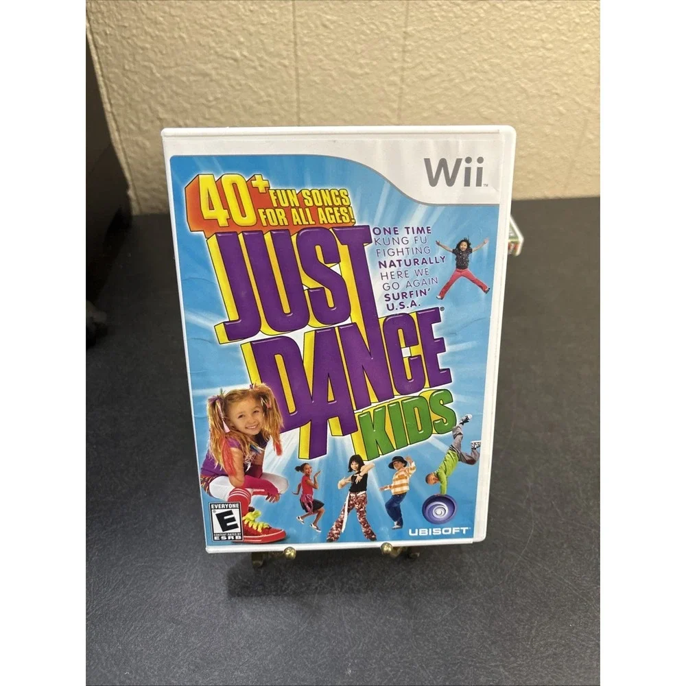 Lot of 4 Wii Games~World of Zoo~Playground~Active Life Explorer~Just Dance Kids